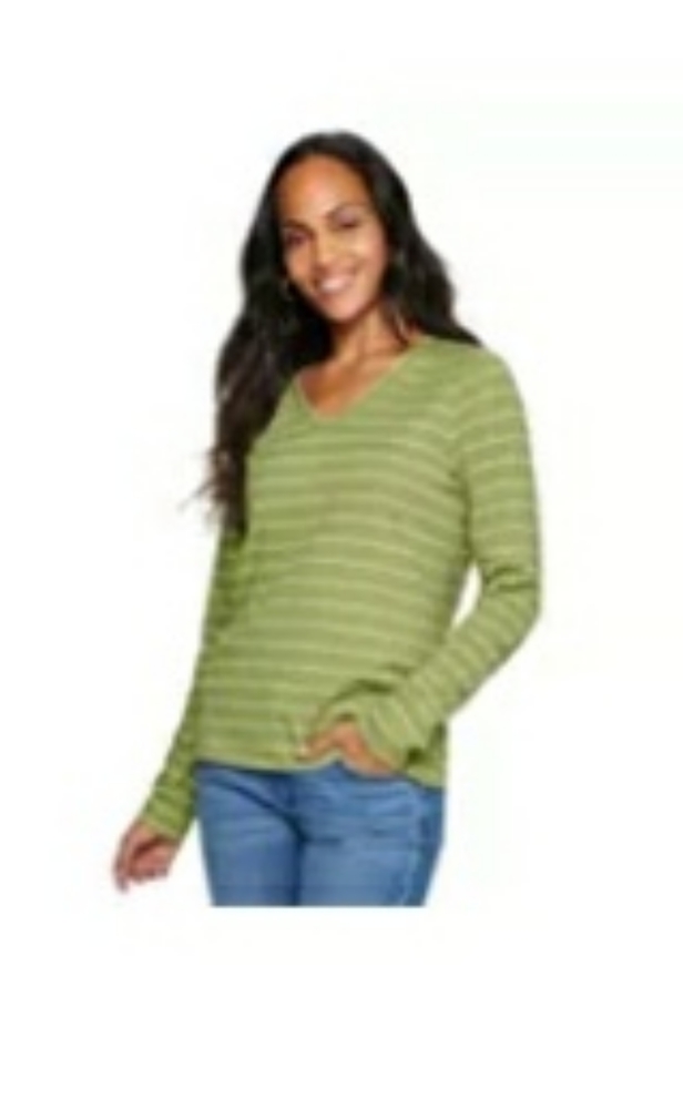 Cotton V-Neck T